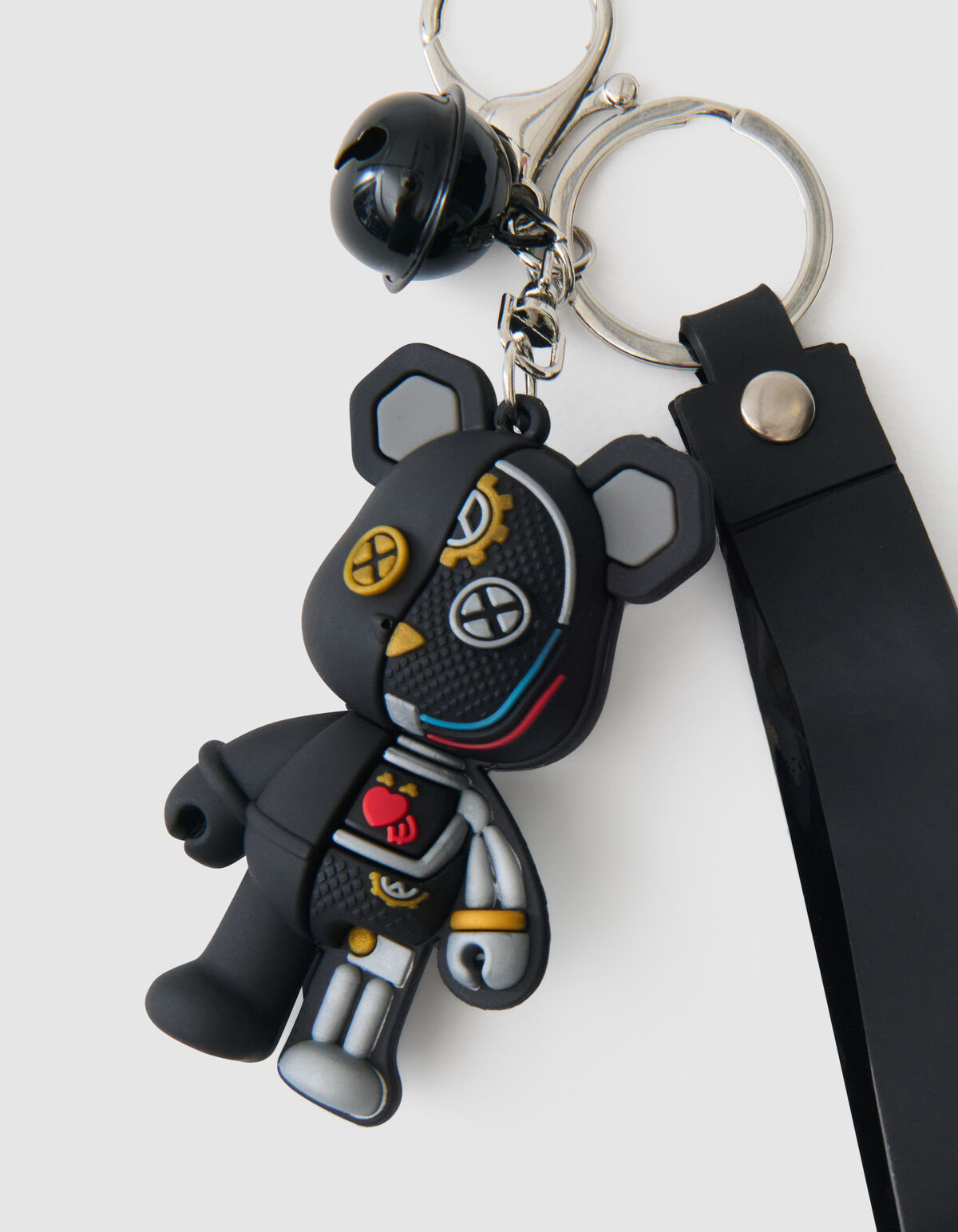 Split Beer Schl&uuml;sselanh&auml;nger Schwarz SHOEBY ACCESSOIRES