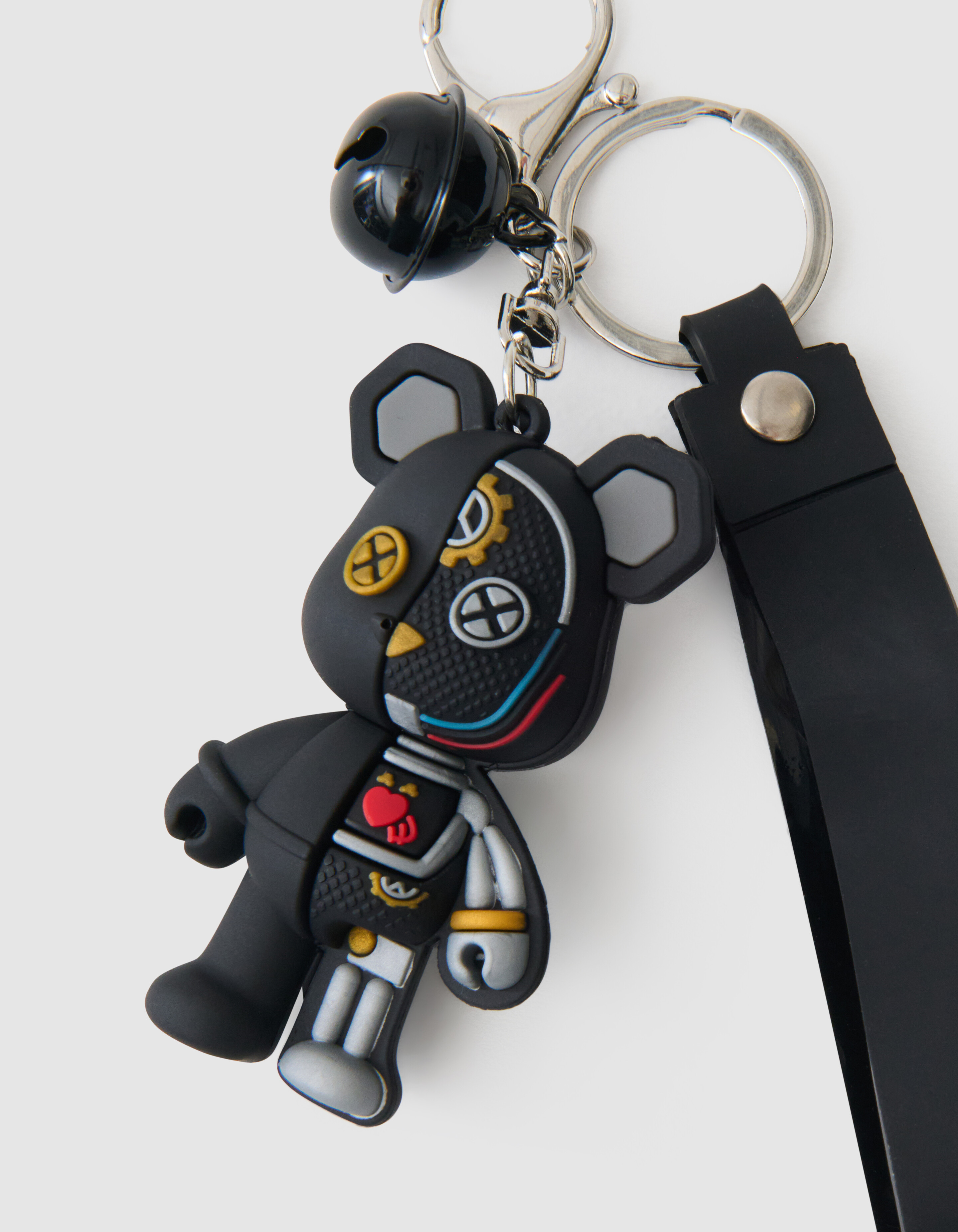 Split Beer Schl&uuml;sselanh&auml;nger Schwarz SHOEBY ACCESSOIRES