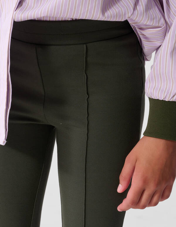 &bdquo;Punta Flared Legging&ldquo; in Dunkelgr&uuml;n SHOEBY GIRLS
