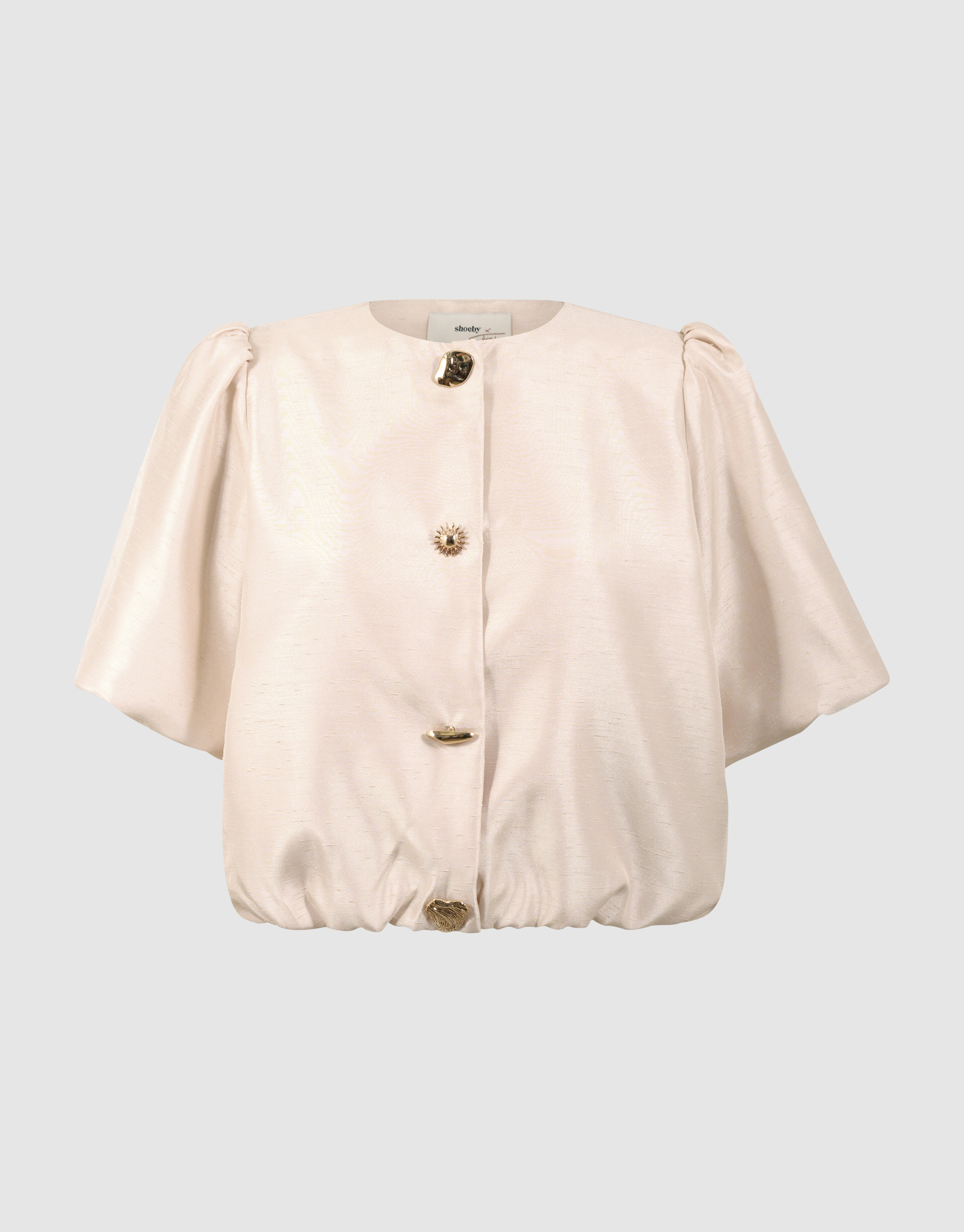 Button Bluse Gebrochen Wei&szlig; Von Fred SHOEBY WOMEN