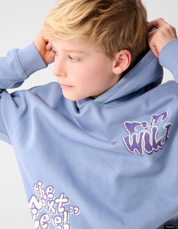 Next Level Artwork Hoodie Hellblau SHOEBY BOYS