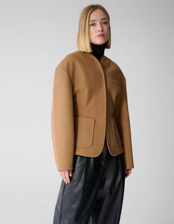 Eggshape Jacke Camel By Lonneke SHOEBY WOMEN