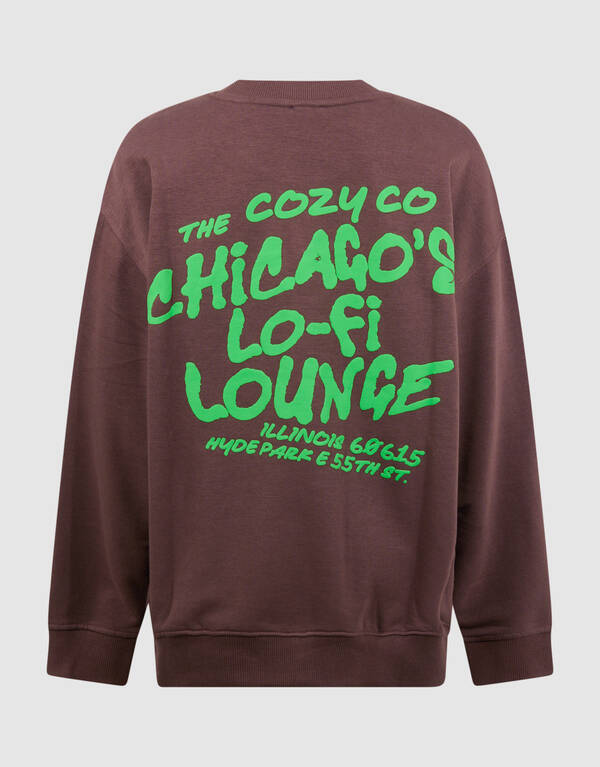 Chicago Artwork Pullover Braun SHOEBY BOYS