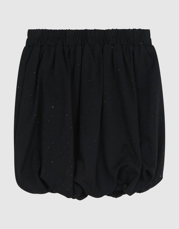 Strass Balloon Minirock Schwarz SHOEBY GIRLS