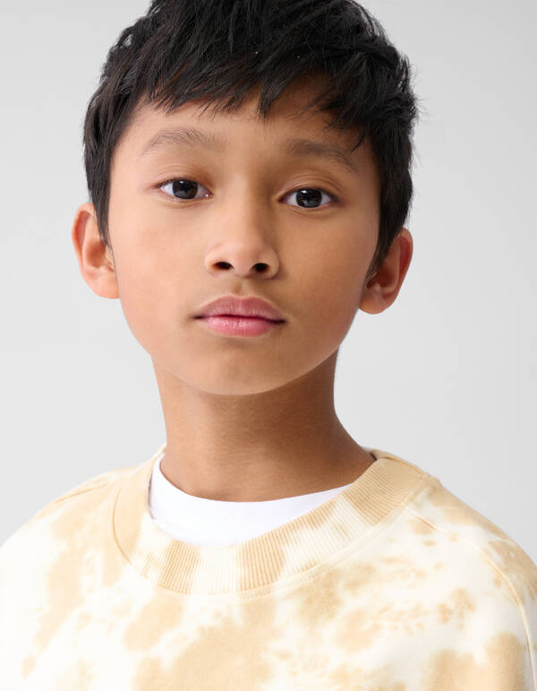 Tie Dye Pullover Off White SHOEBY BOYS
