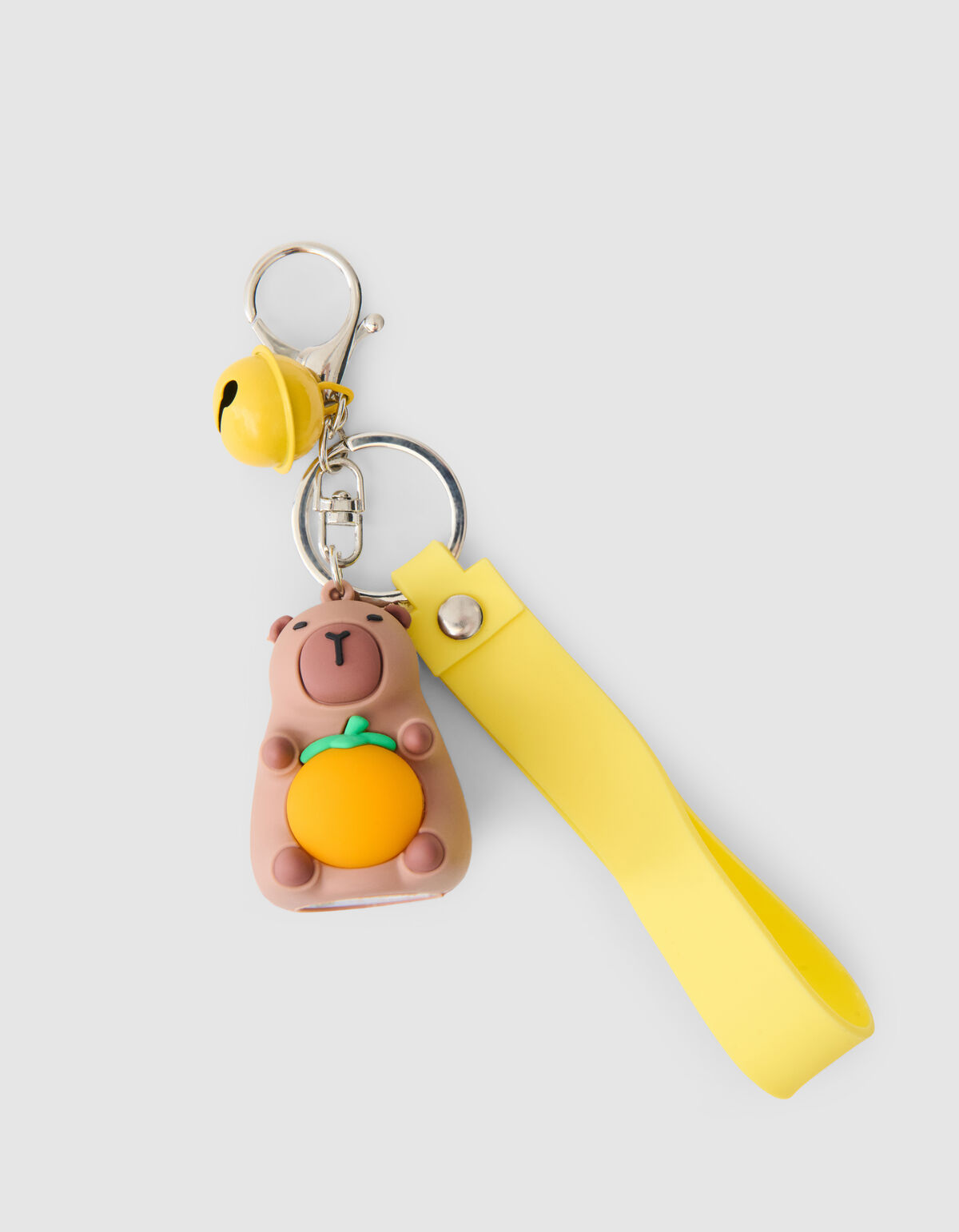 Glow Beer Schl&uuml;sselanh&auml;nger Lichtbraun SHOEBY ACCESSOIRES