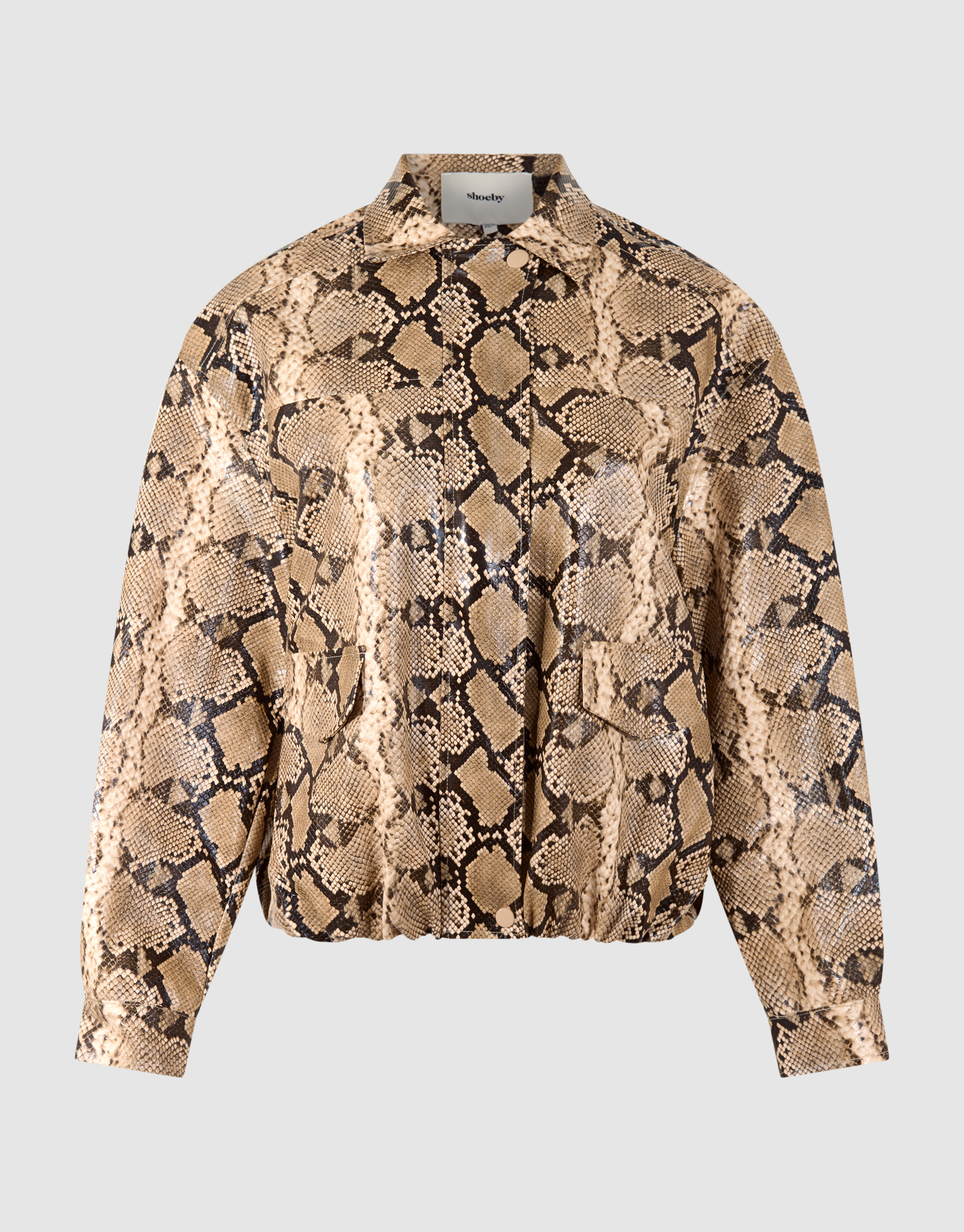 Oversized Snake Jack Hellbraun SHOEBY WOMEN