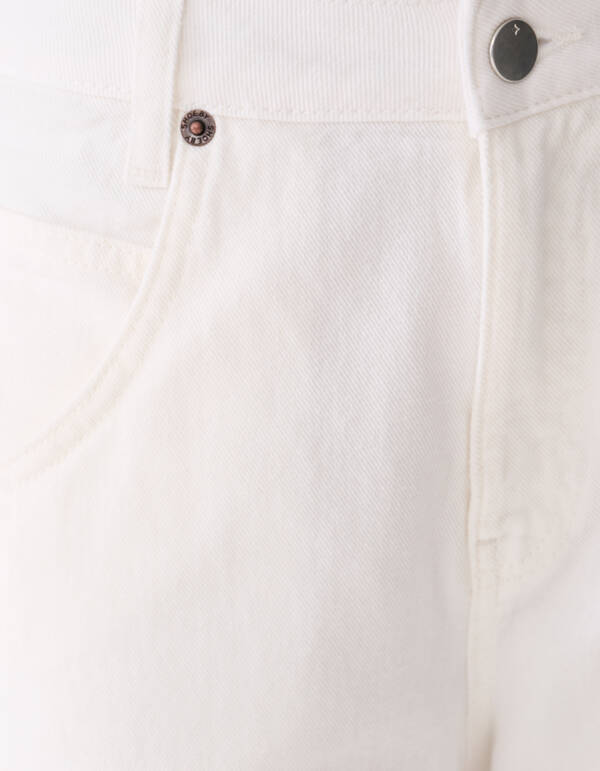 Straight Fit Jeans Wei&szlig; von Monica SHOEBY WOMEN