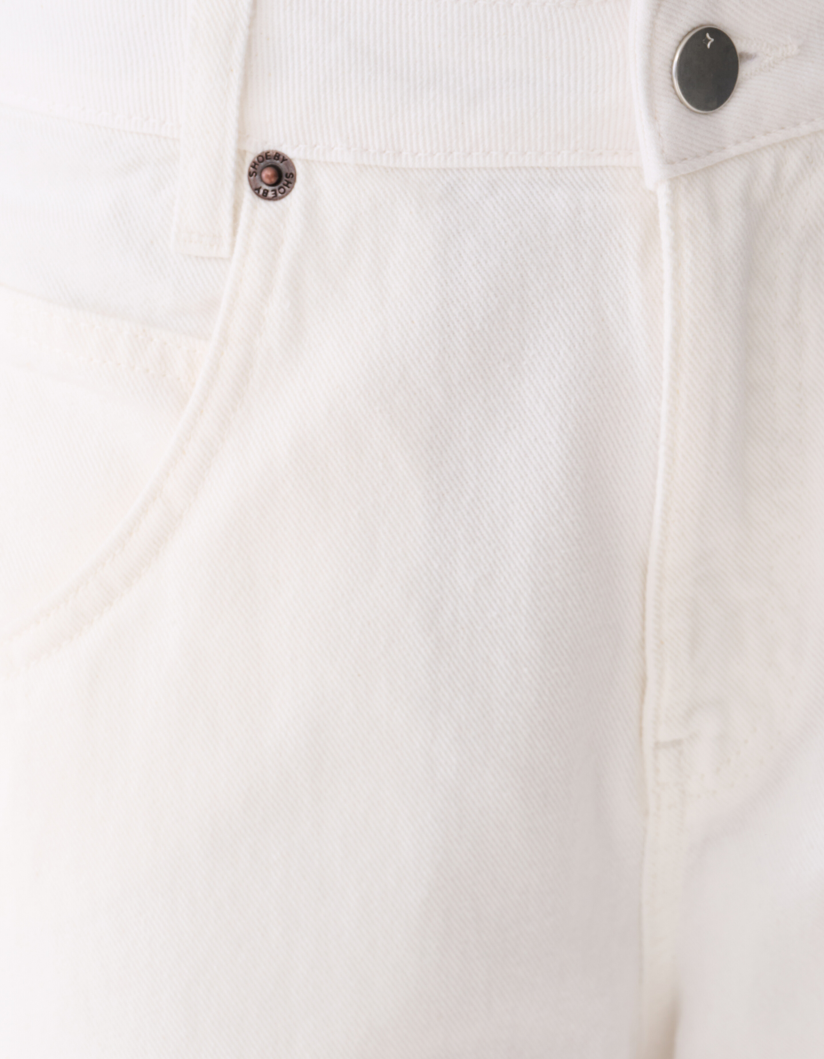 Straight Fit Jeans Wei&szlig; von Monica SHOEBY WOMEN
