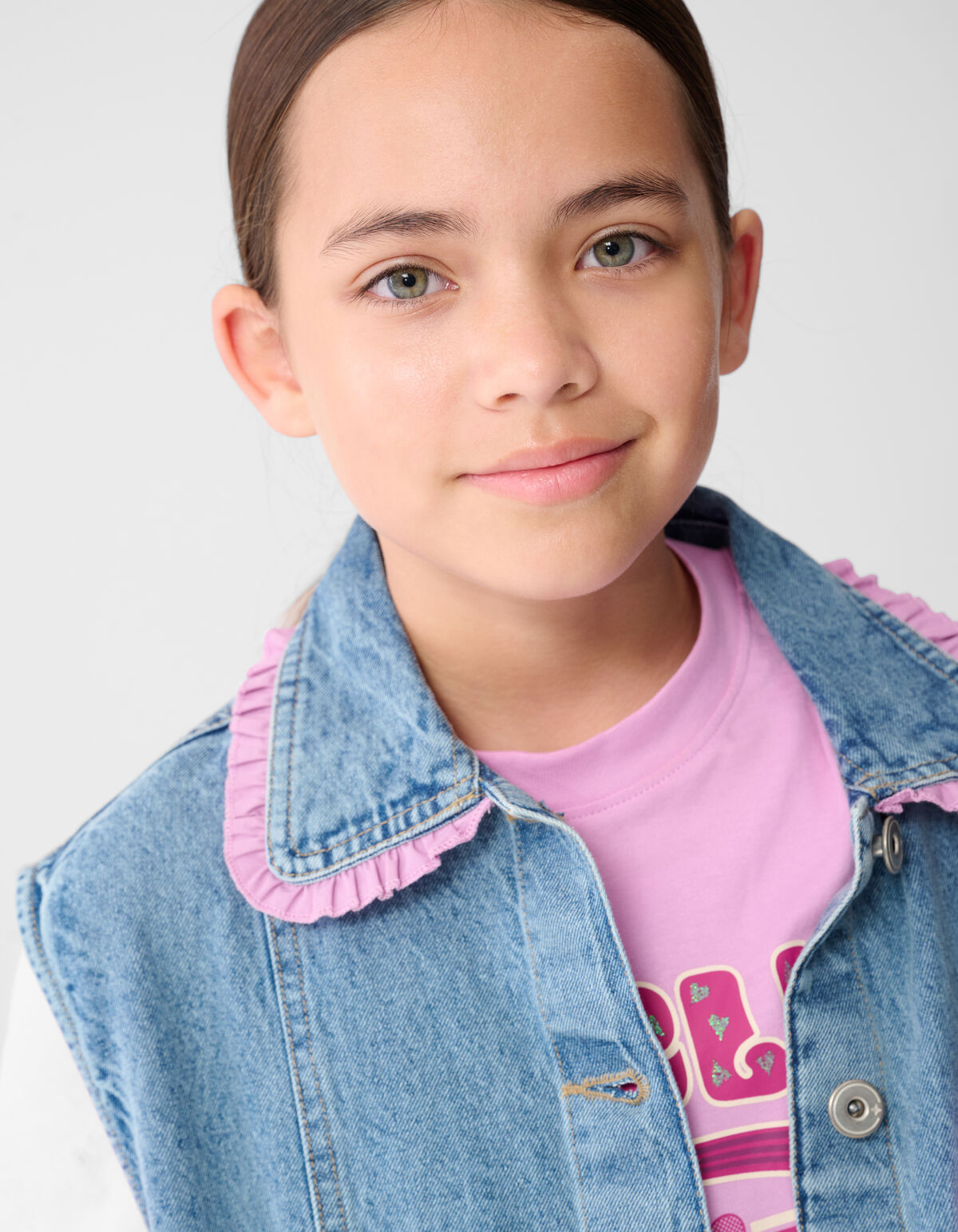 Denim Heart Weste Blau SHOEBY GIRLS