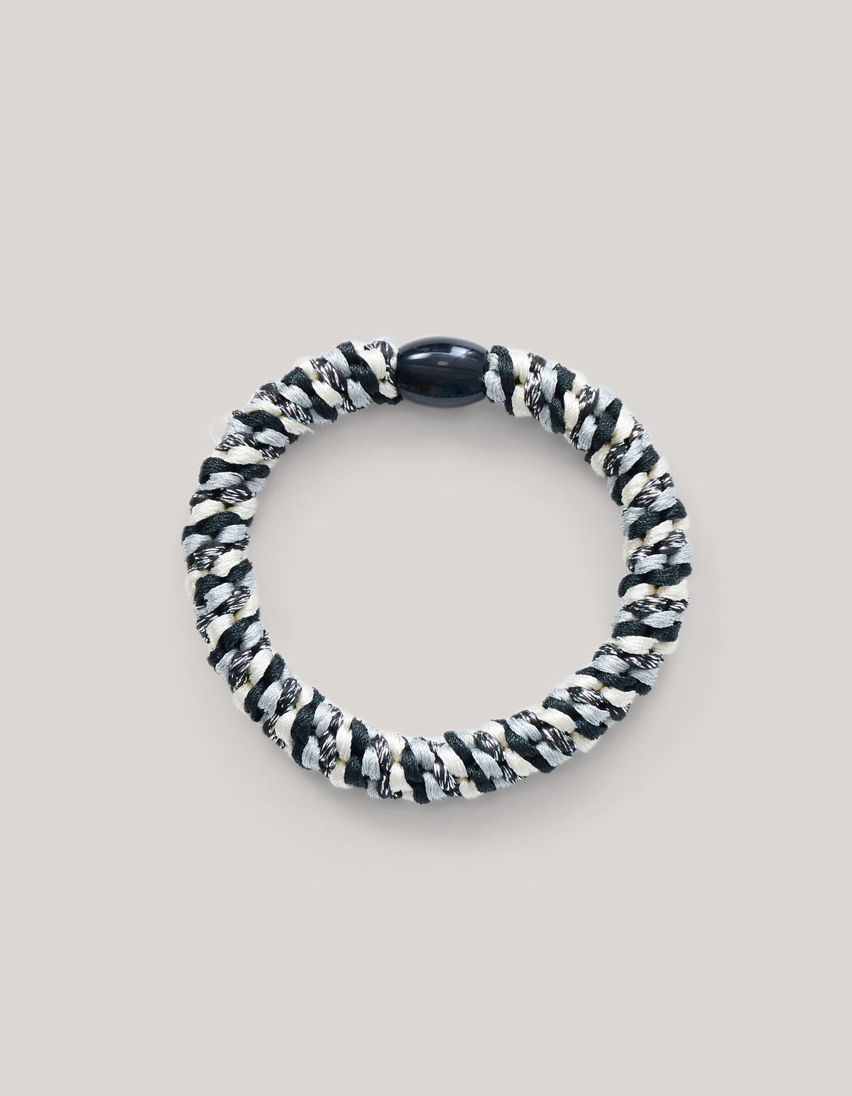 Lurex Haarelastiek Grijs Melange SHOEBY ACCESSOIRES