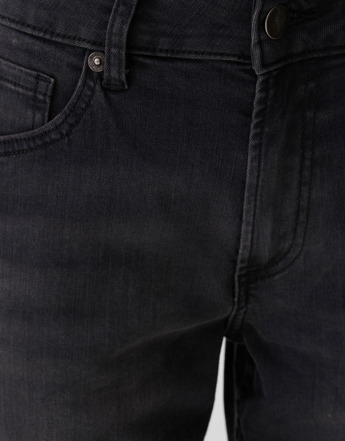 Straight Fit Jeans Dunkelgrau SHOEBY WOMEN