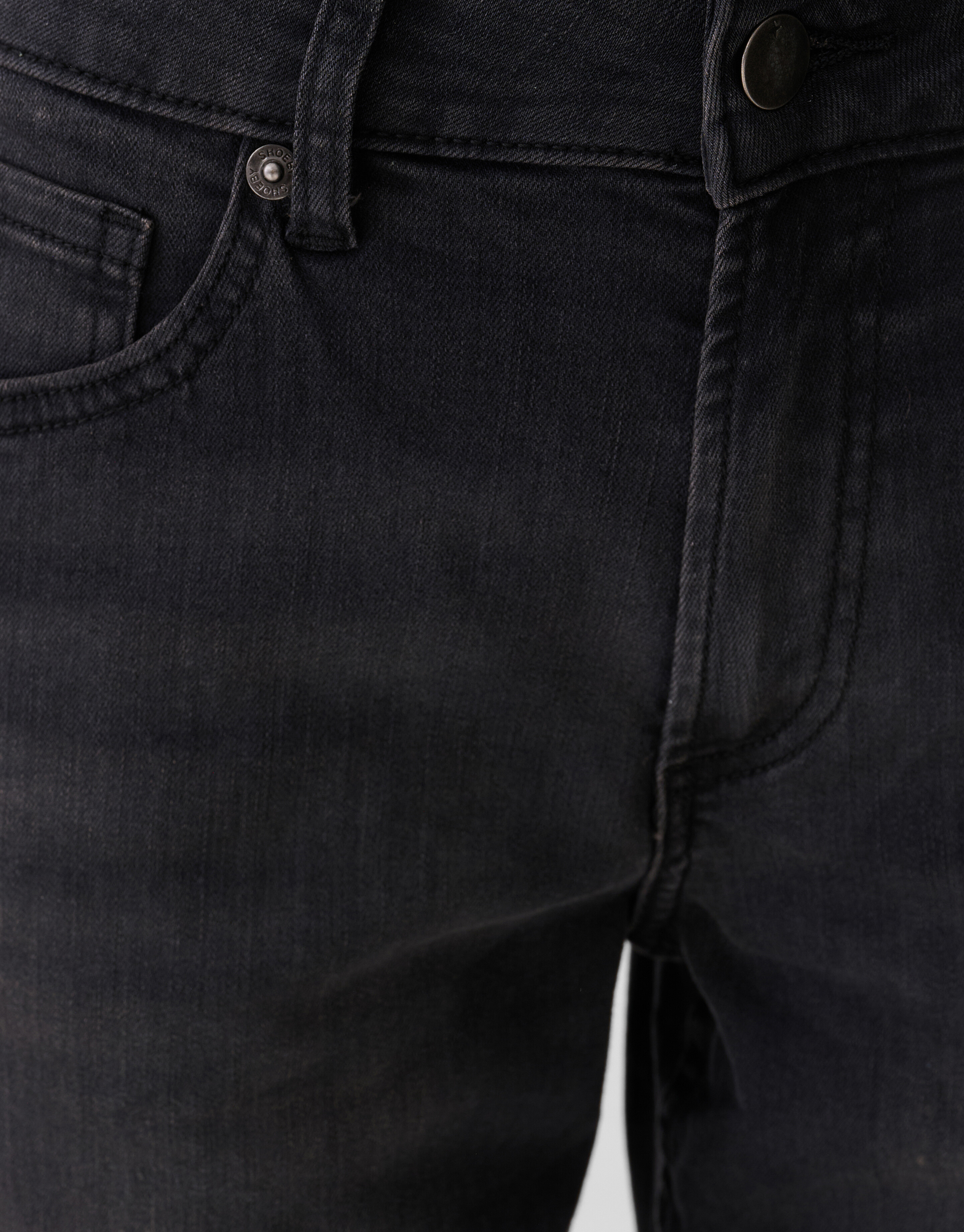 Straight Fit Jeans Dunkelgrau SHOEBY WOMEN