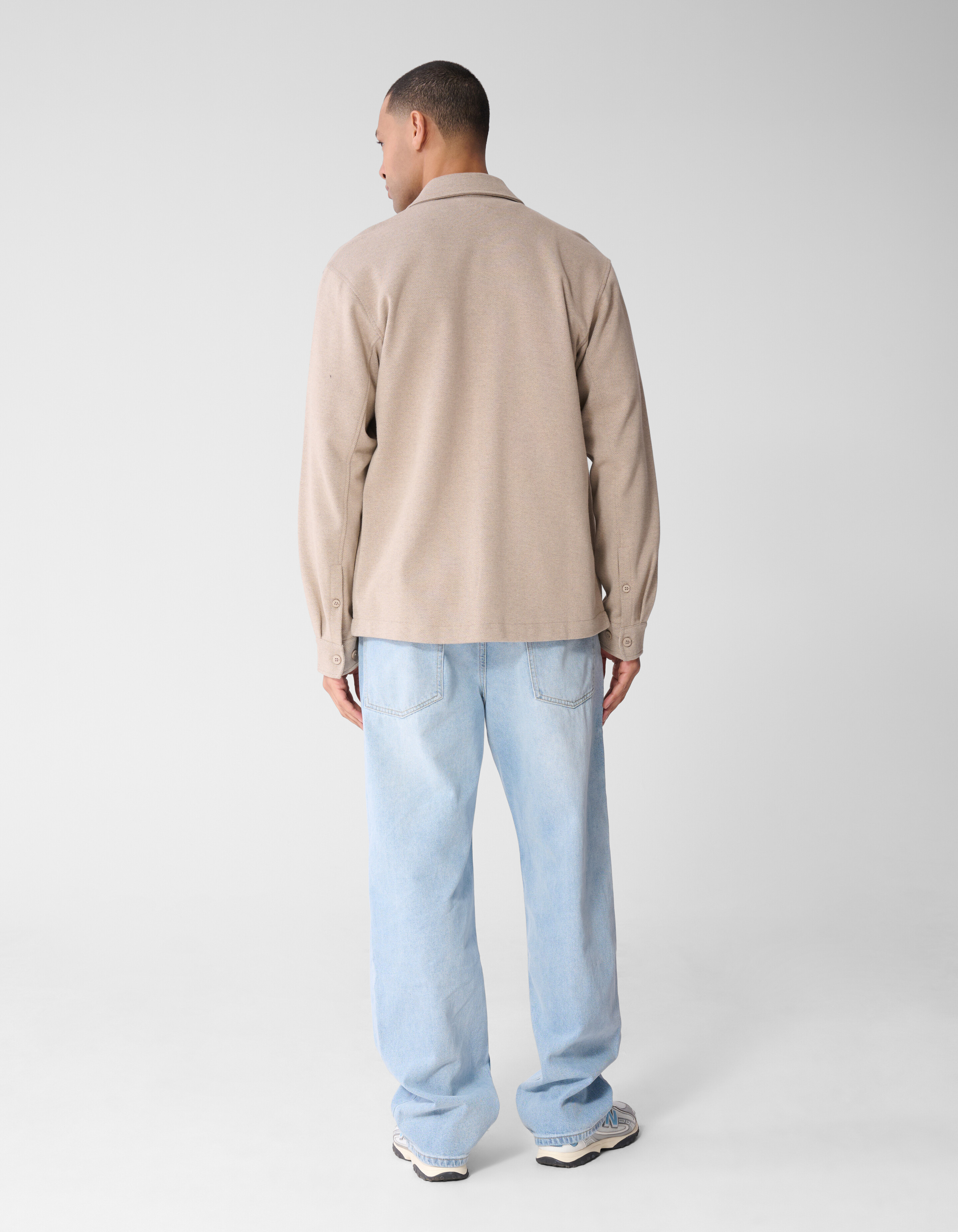 Baggy Fit Jeans Gebleicht L34 SHOEBY MEN