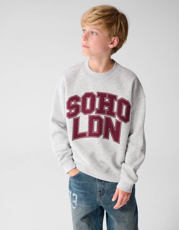 Soho London Pullover Grau SHOEBY BOYS