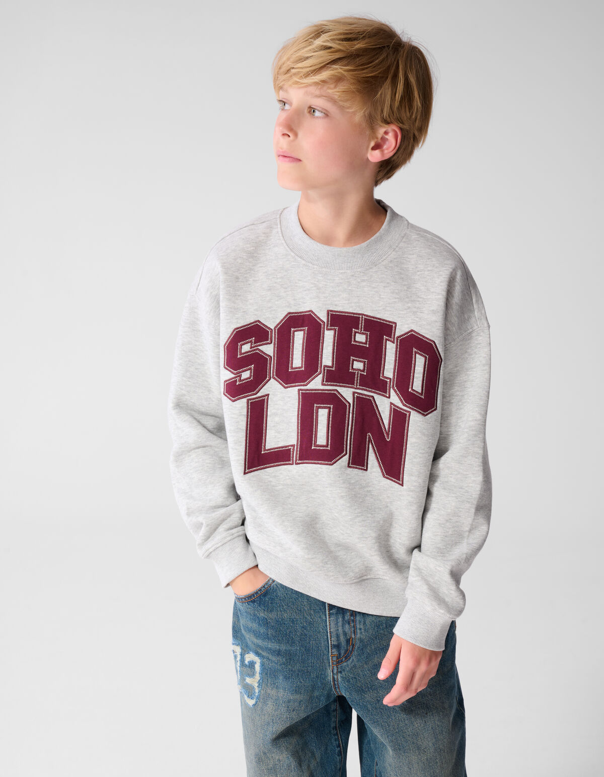 Soho London Pullover Grau SHOEBY BOYS