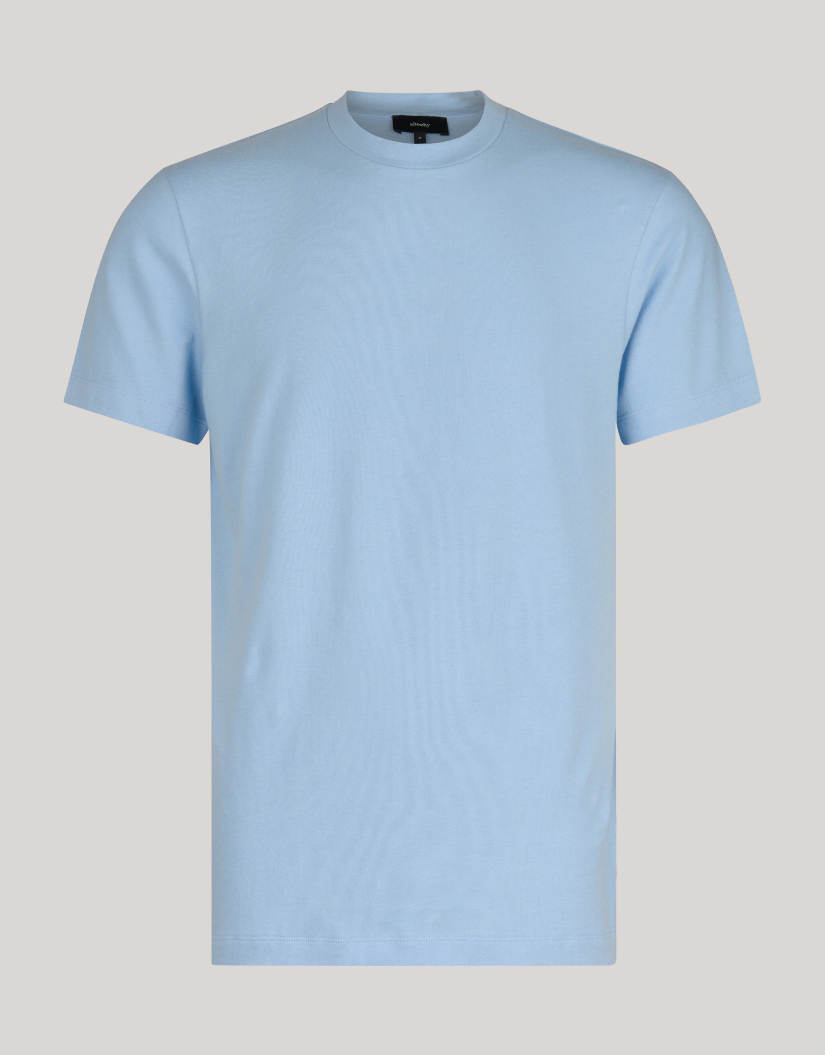 Gebürstetes T-shirt Hellblau SHOEBY MEN