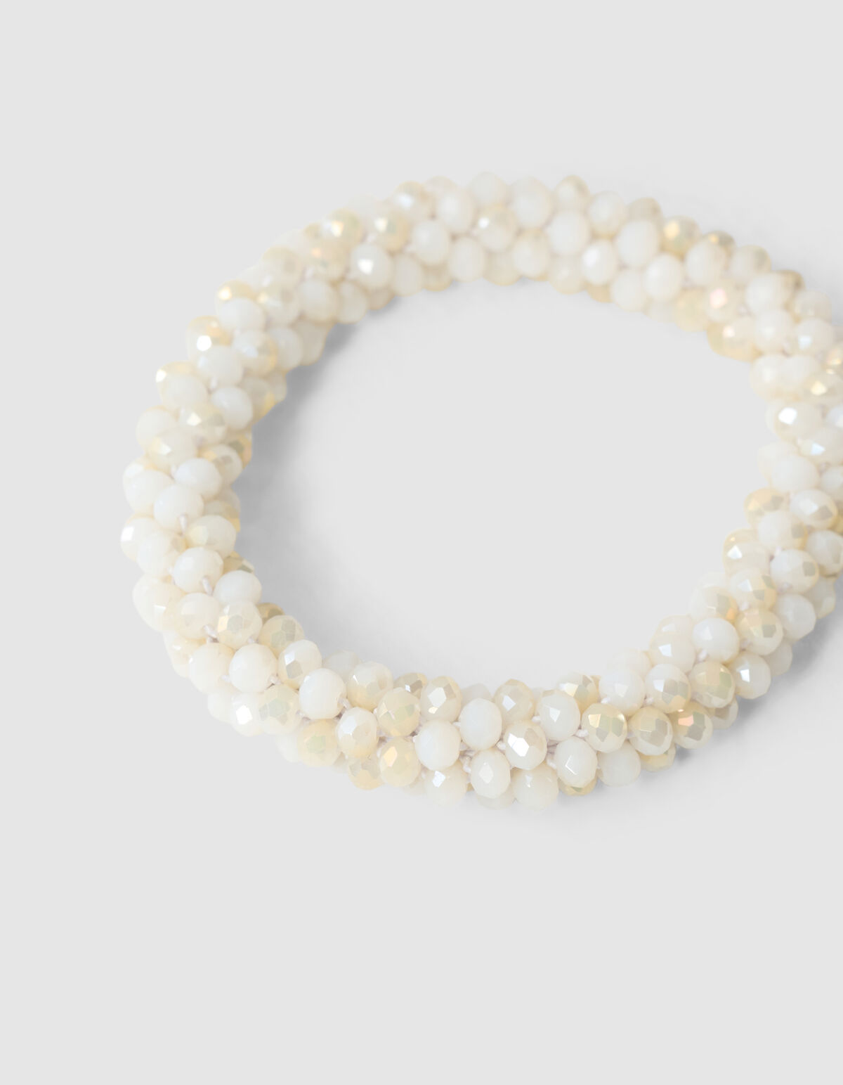 Beaded Haarband Beige SHOEBY ACCESSOIRES