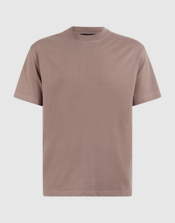 Geh&auml;keltes T-shirt Hellbraun SHOEBY MEN