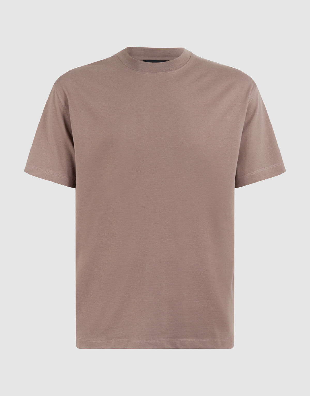 Geh&auml;keltes T-shirt Hellbraun SHOEBY MEN