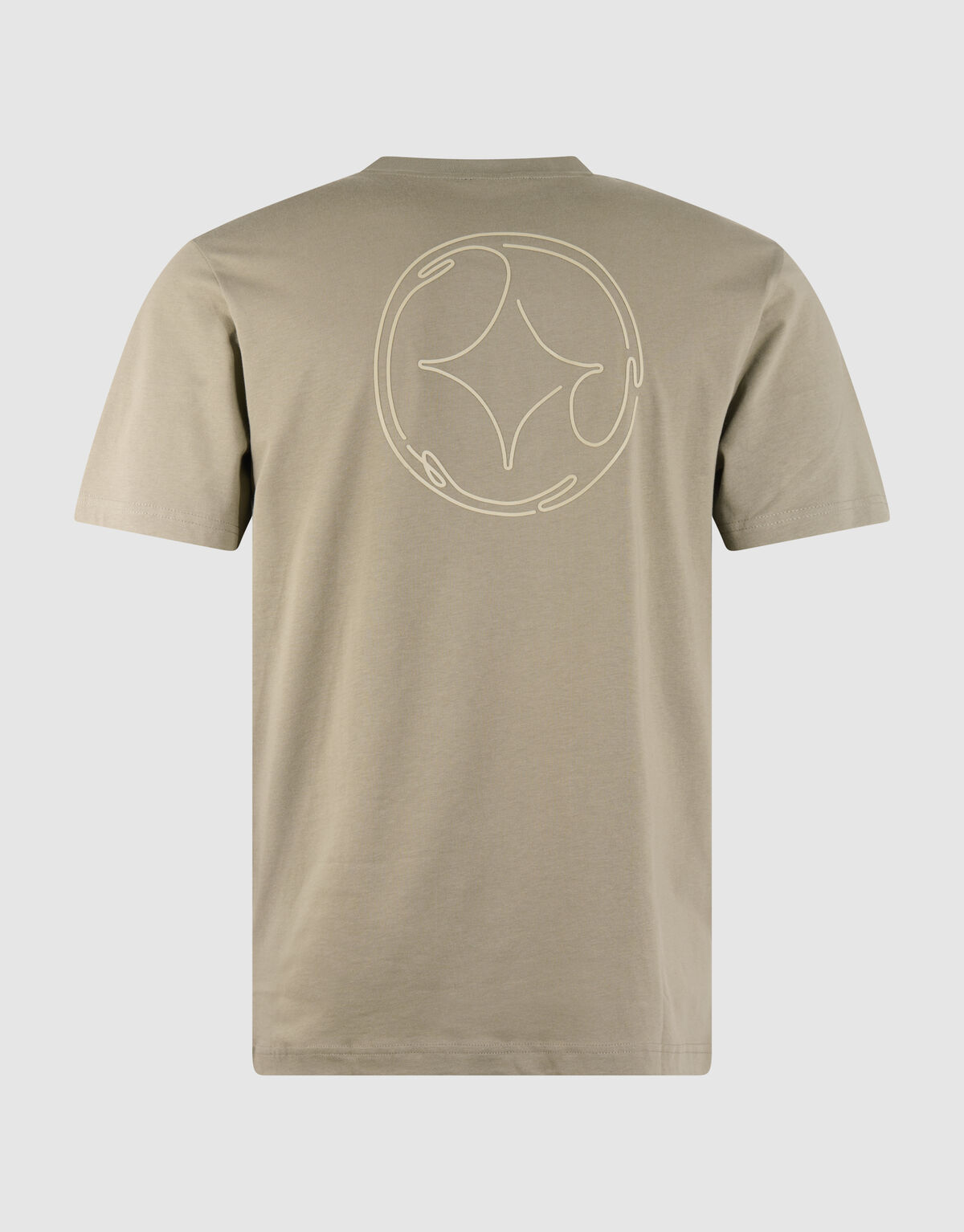 Logo-T-Shirt Khaki SHOEBY MEN