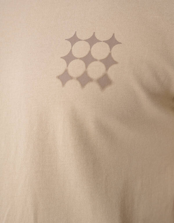 Multi Sparkle Logo T-Shirt Sand SHOEBY MEN