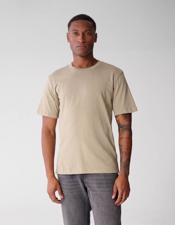 Kratzkunst T-Shirt Hellgr&uuml;n SHOEBY MEN