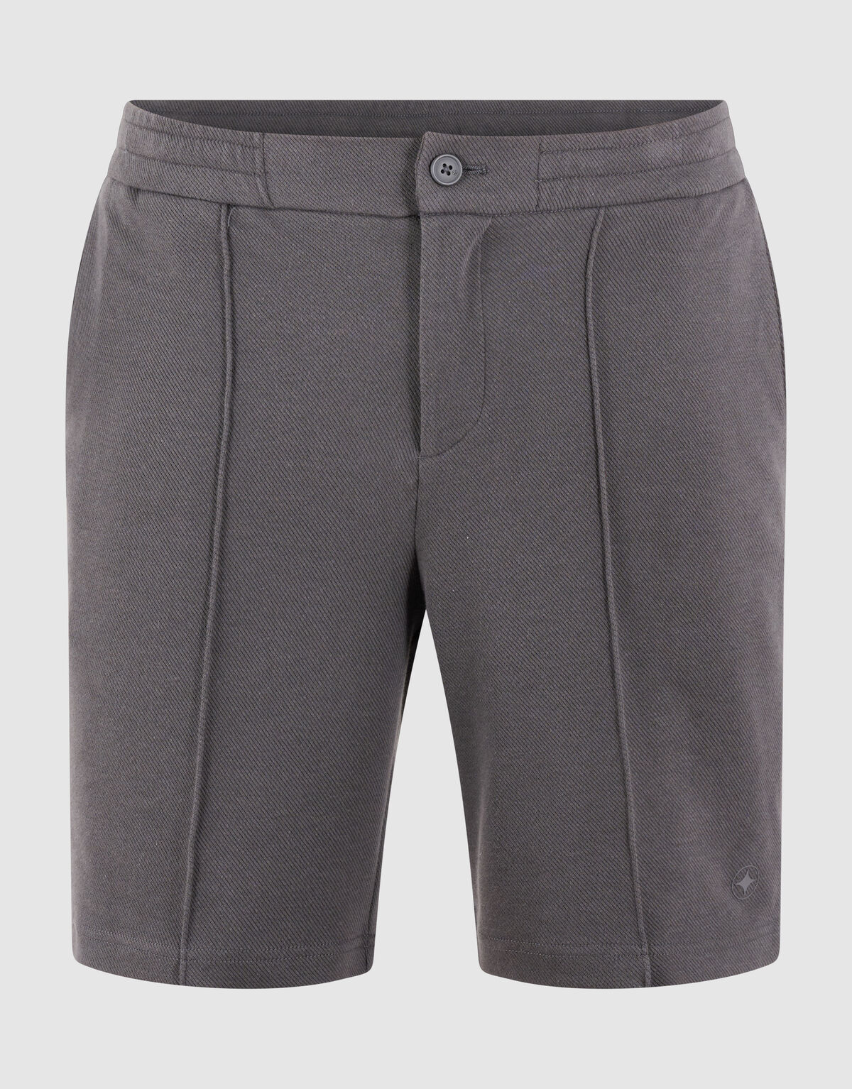 Struktur Regular Fit Shorts Dunkelgrau SHOEBY MEN