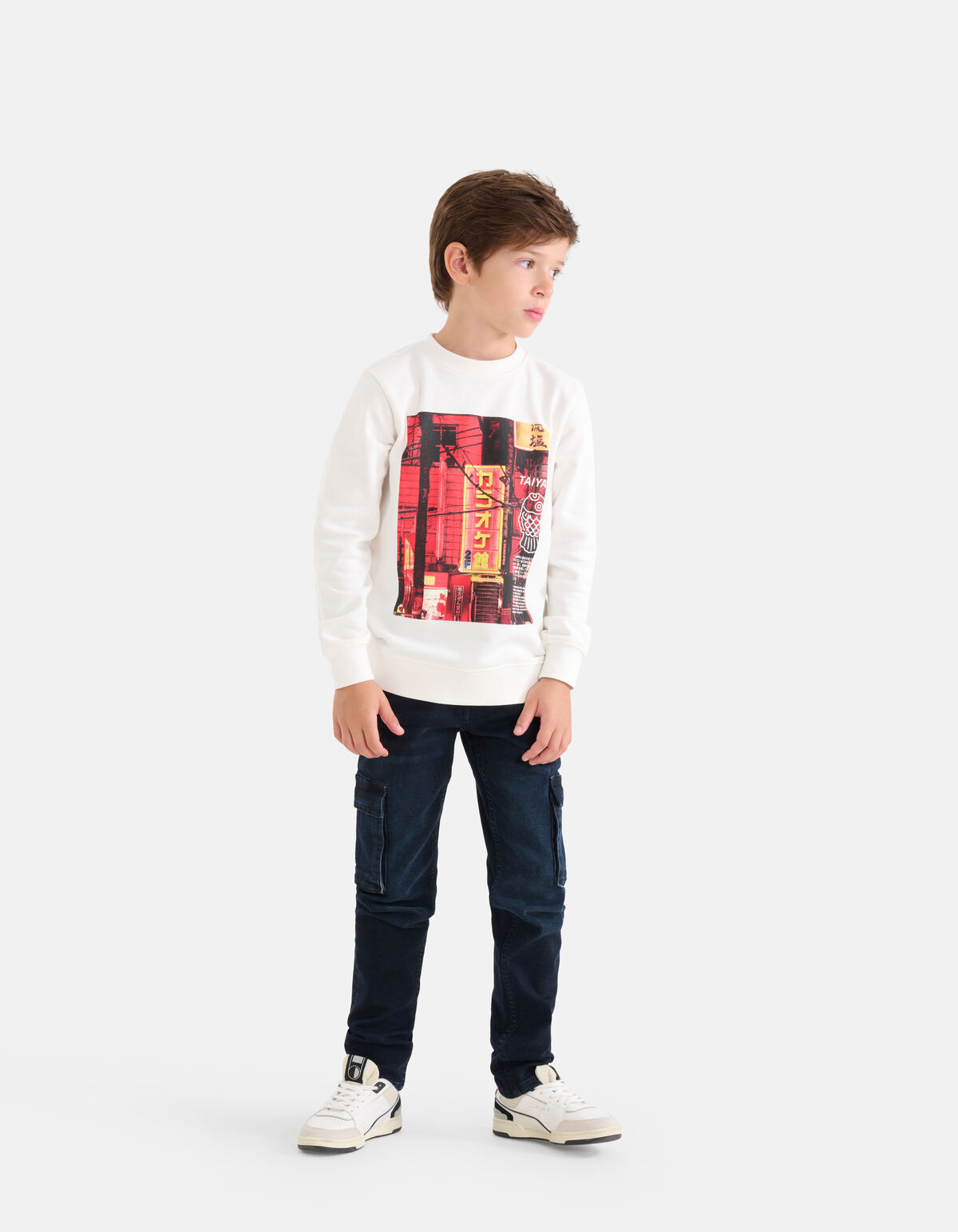 Cargo Jeans Blau/Schwarz SHOEBY BOYS