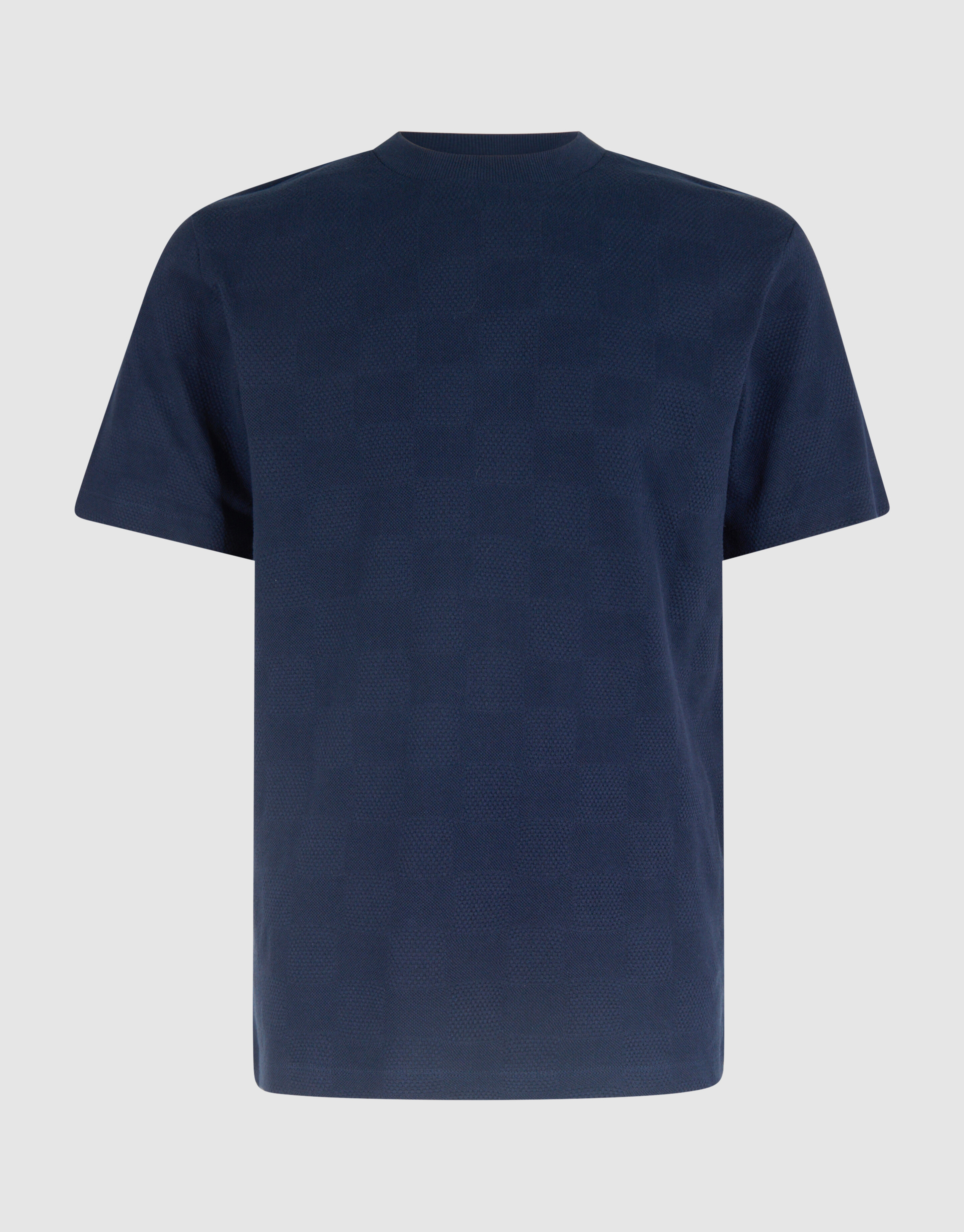 Patchwork T-shirt Donkerblauw SHOEBY MEN