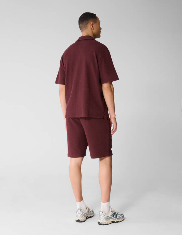 Rippe Kurz Dunkelrot SHOEBY MEN