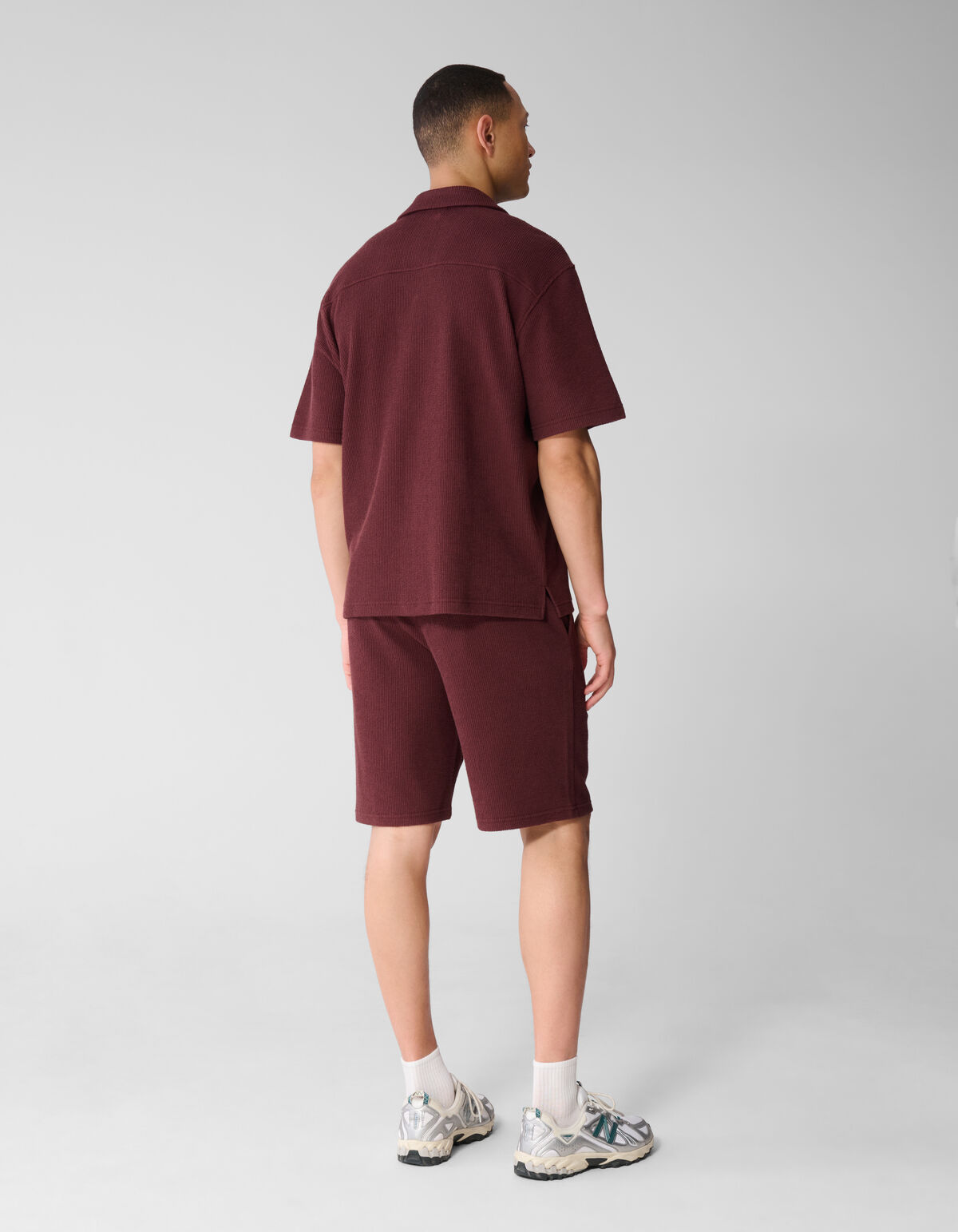 Rippe Kurz Dunkelrot SHOEBY MEN