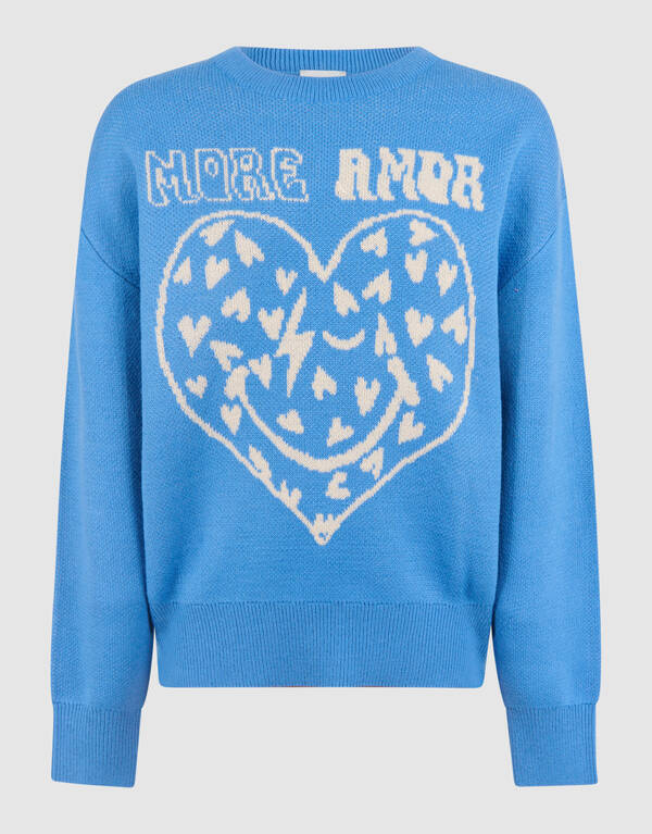 Artwork Pullover Blau SHOEBY GIRLS