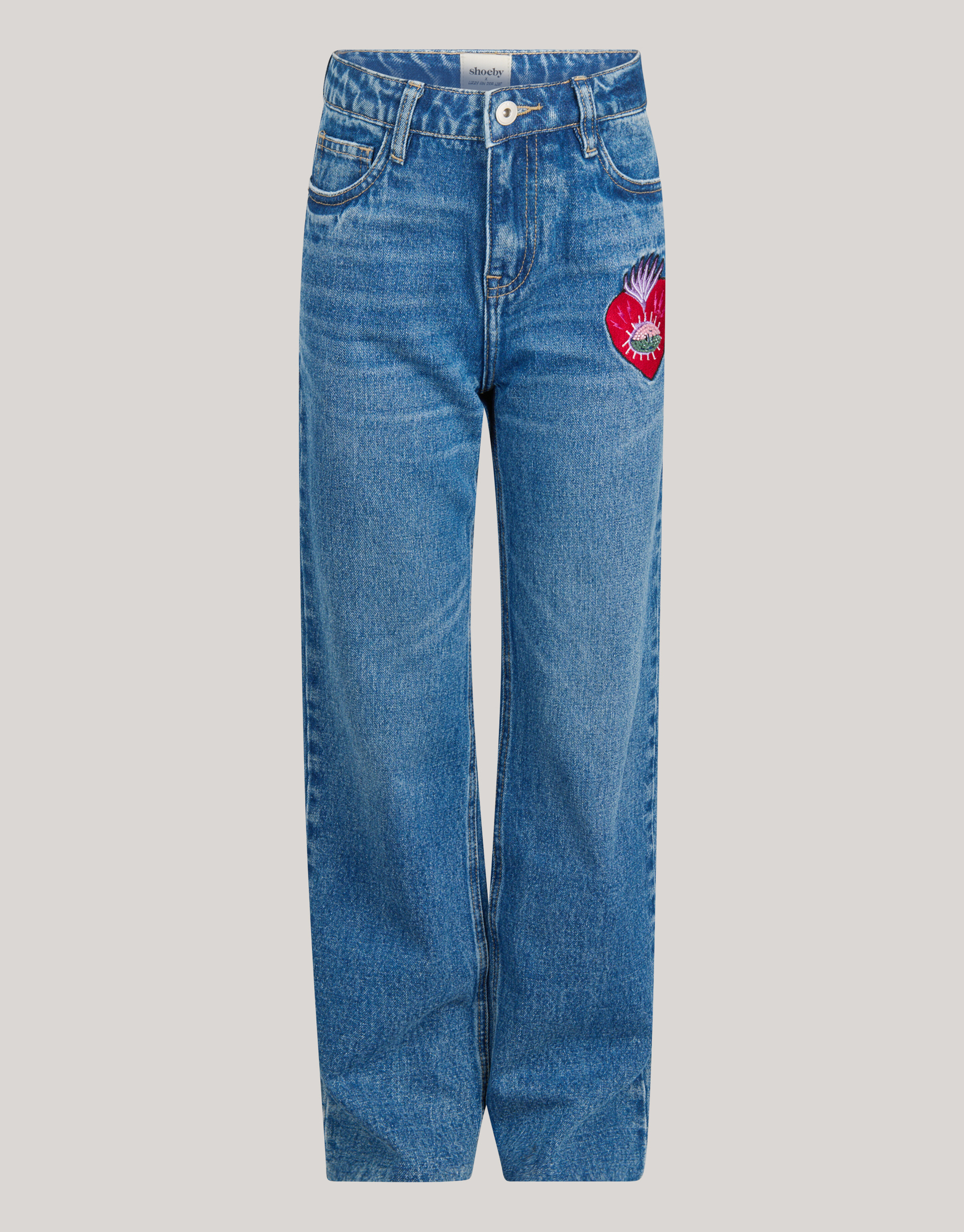 Straight Fit Jeans Mediumstone By Lizzy SHOEBY GIRLS