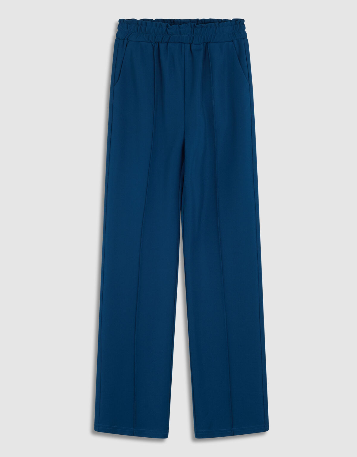 Basis Wide Leg Hose Dunkelblau SHOEBY GIRLS
