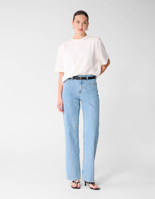 Jeans mit weitem Bein Mediumstone SHOEBY WOMEN