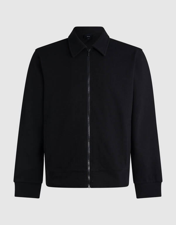 Sweat Bomber Jacke Schwarz SHOEBY MEN