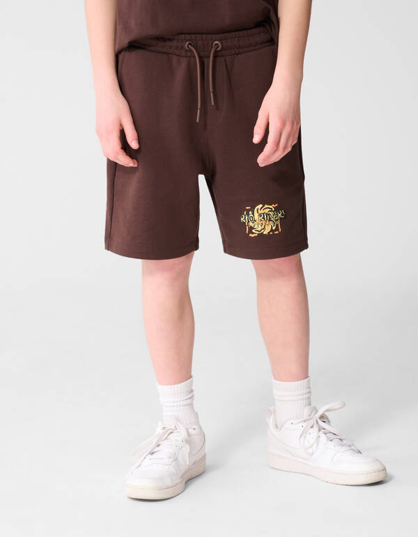 Riders Artwork Shorts Dunkelbraun SHOEBY BOYS
