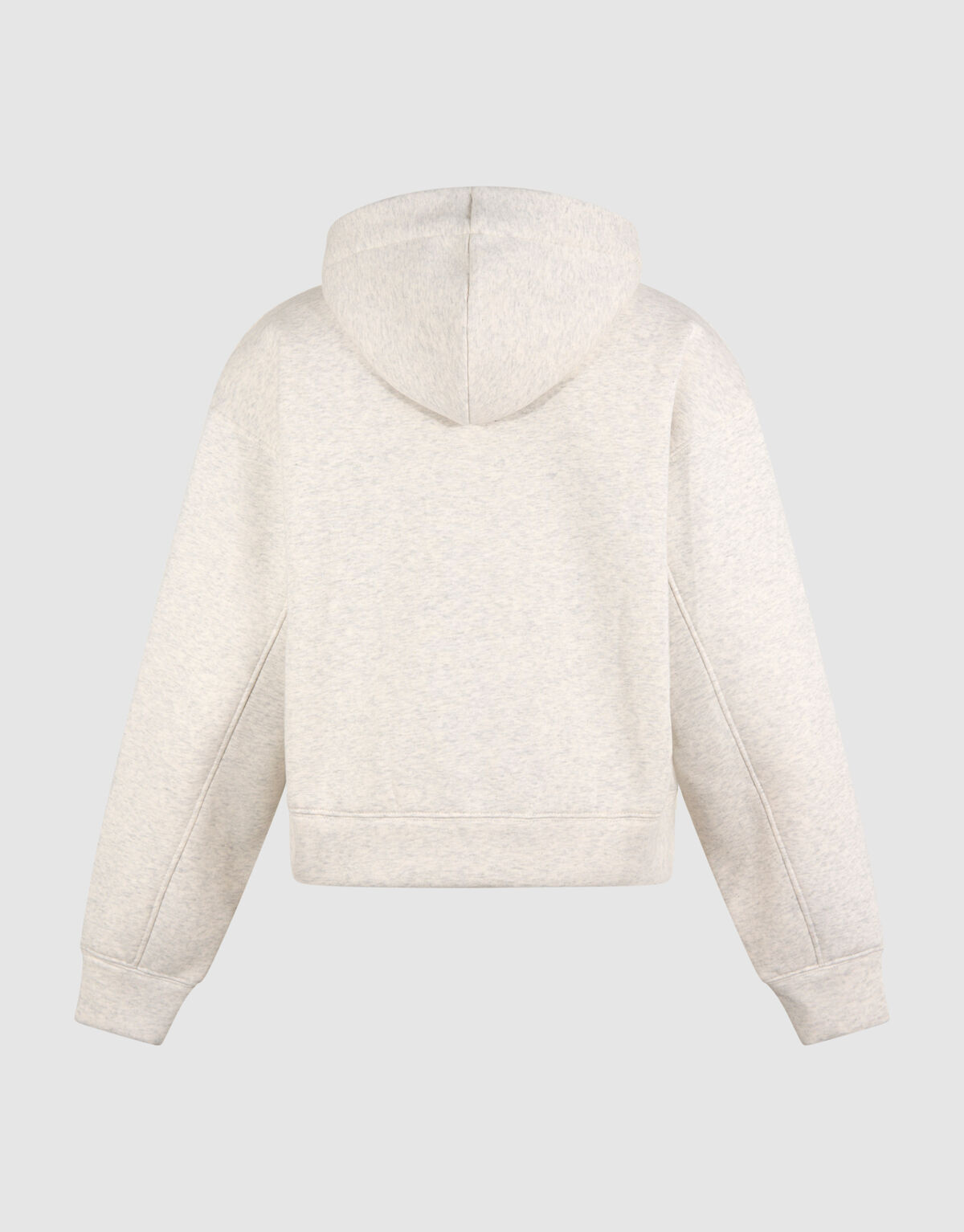 Oversized Hoodie-Weste Hellgrau SHOEBY WOMEN