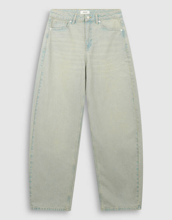 Baggy Fit Jeans Gebleicht SHOEBY WOMEN