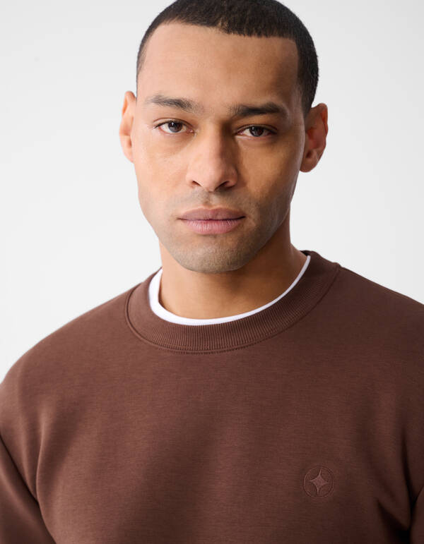 Spark Stickpullover Dunkelbraun SHOEBY MEN