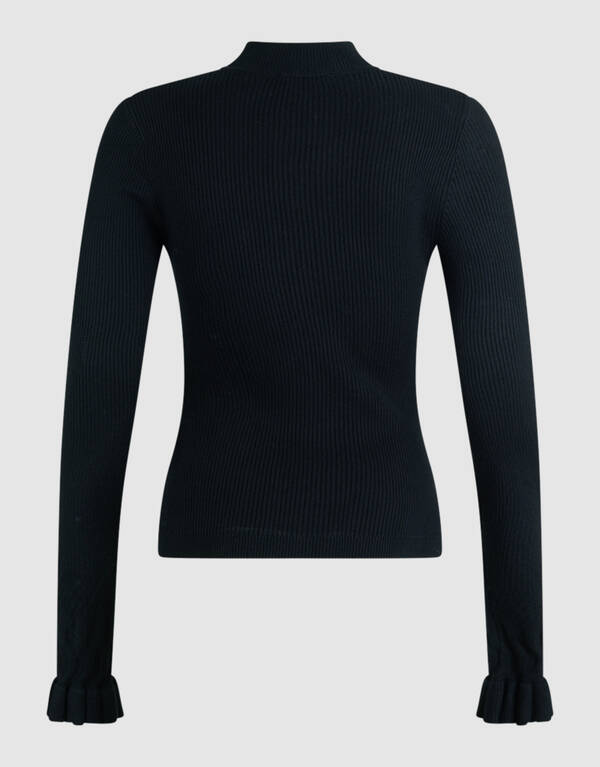 Frill Top Schwarz SHOEBY WOMEN