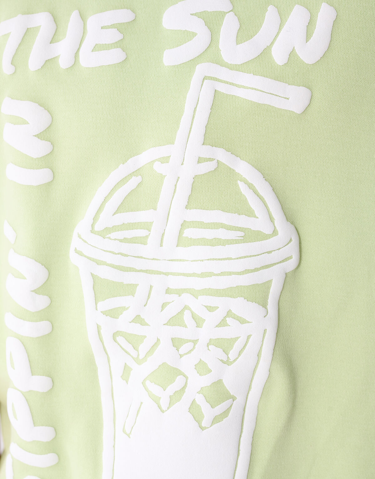 Sipping Artwork T-Shirt Hellgr&uuml;n SHOEBY BOYS