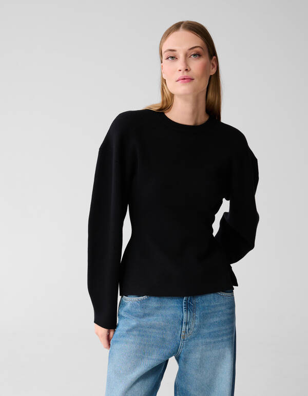 Sanduhr Pullover Schwarz SHOEBY WOMEN