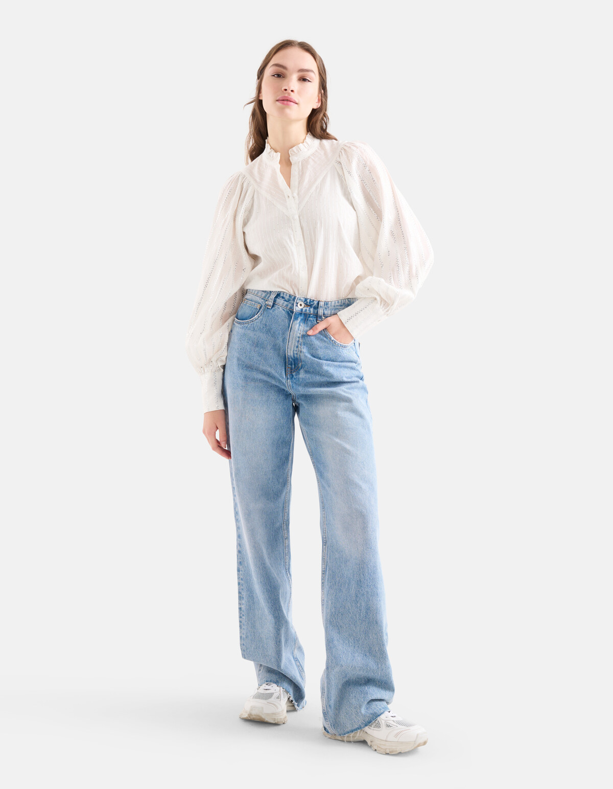Bluse Lurex Voile Mix SHOEBY WOMEN