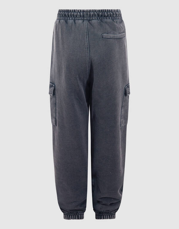 Loose Fit Cargo Hose Dunkelgrau SHOEBY BOYS