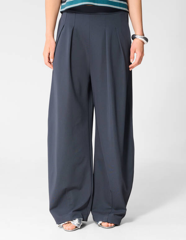 Barrel Fit Jogger Dunkelblau SHOEBY WOMEN