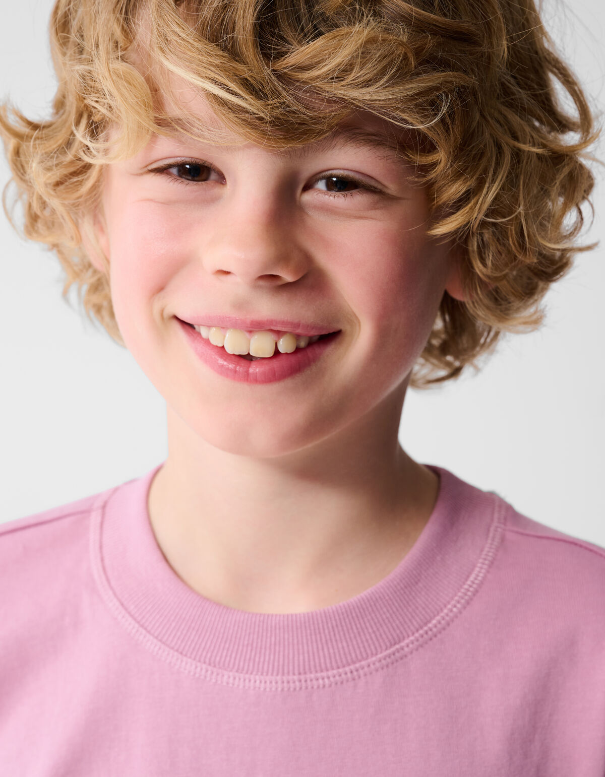 Smiley Sonne Kunstwerk T-shirt Rosa SHOEBY BOYS