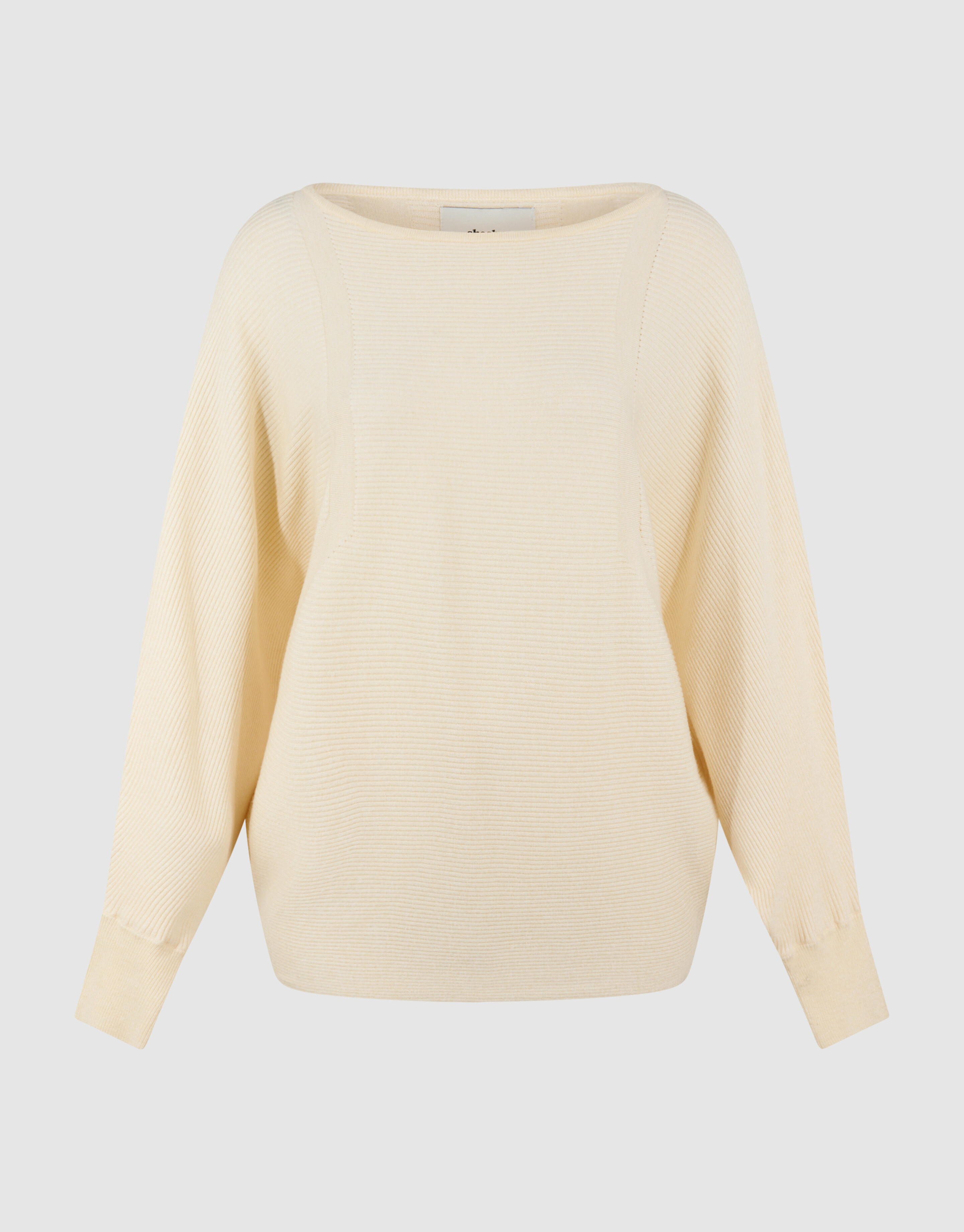 &Uuml;bergro&szlig;er Pullover Off White SHOEBY WOMEN