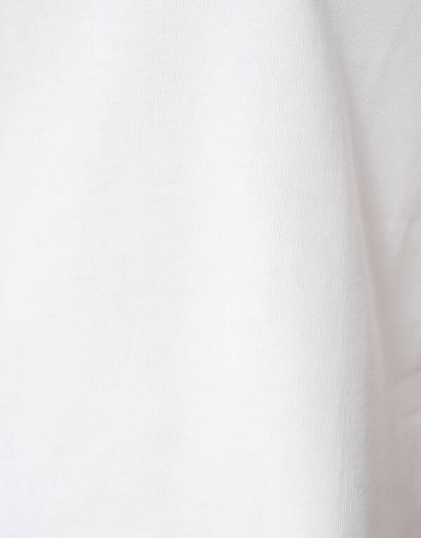 Cropped Boxy Fit T-Shirt Wei&szlig; SHOEBY WOMEN